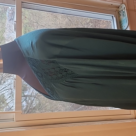 Johnpaulrichard women's plus size XXL tunic. Green - Picture 7 of 7